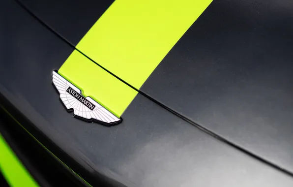 Картинка Aston Martin, Vantage, эмблема, logo, GT3, 2018