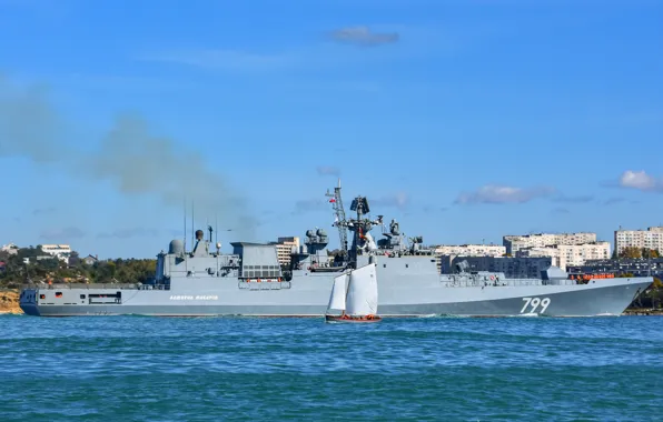 Картинка фрегат, севастополь, проект 11356, адмирал макаров