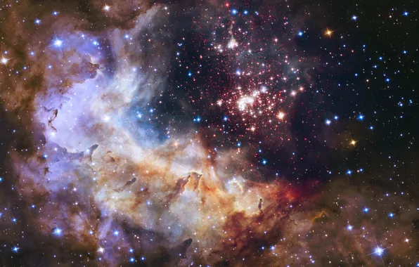 Картинка space, nebula, stars, galaxy