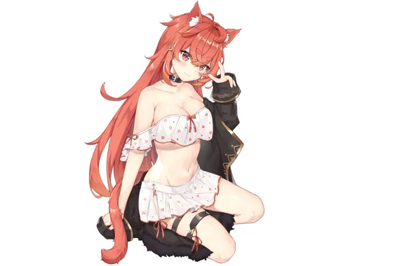Картинка girl, sexy, Anime, kitty, cute, Neko, Kawai, cat girl