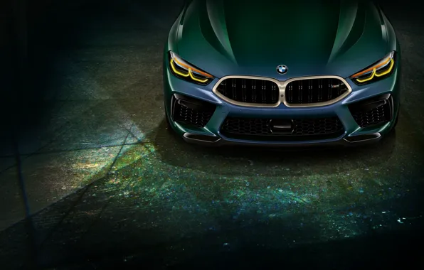 Картинка купе, BMW, передняя часть, First Edition, 2020, 2019, M8, четырёхдверное, M8 Gran Coupe, F93