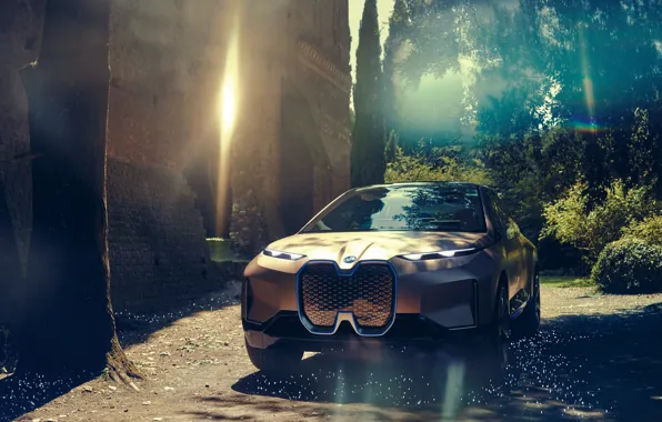 Картинка Concept, BMW, Концепт, Немецкий, Кроссовер, 2021, BMW Vision iNext, Городской автомобиль будущего, Беспилотный электромобиль