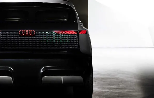 Картинка Audi, вид сзади, часть кузова, Urbansphere