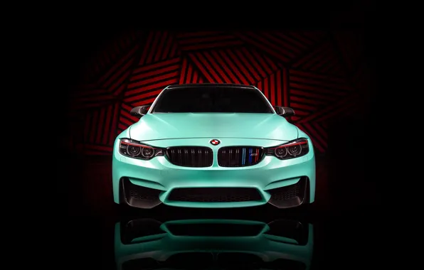 Картинка BMW, Blue, Front, F80, Sight