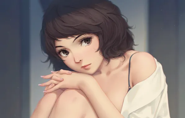Картинка девушка, Persona 5, Персона 5