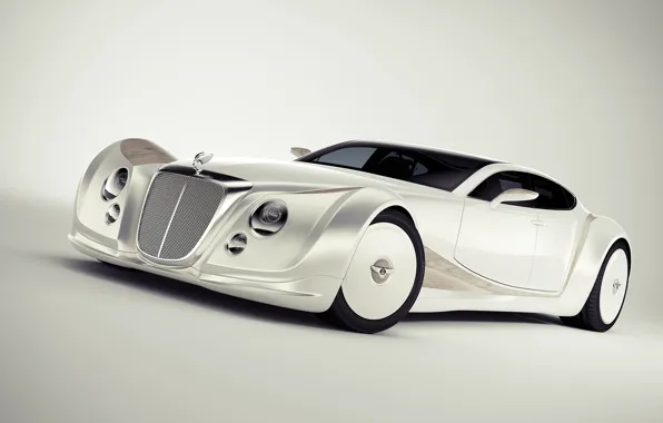 Картинка дизайн, транспорт, тень, автомобиль, Bentley Luxury Concept