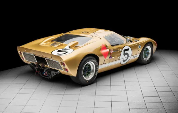 Картинка Ford, Колеса, 1966, 24 Hours of Le Mans, 24 часа Ле-Мана, GT40, Спорткар, Sports car, …
