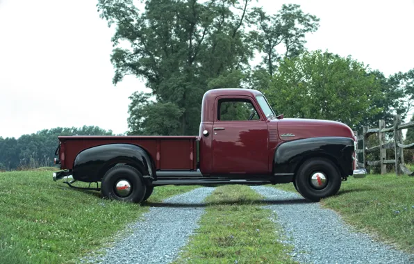 Картинка 150, вид сбоку, пикап, GMC, 1949, Pickup Truck, GMC 150