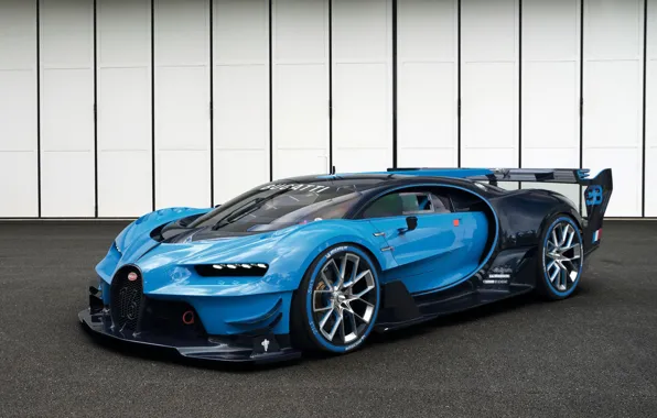 Картинка купе, гиперкар, Chiron, Bugatti Vision Gran Turismo, Concept 2016
