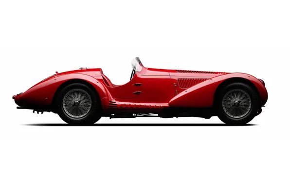 Картинка Красный, Спортивный, Классический автомобиль, Alfa Romeo 8C 2900 Mille Miglia Spider 1938
