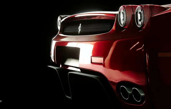 Картинка Красный, Авто, Машина, Ferrari, Enzo, Gran Turismo Sport