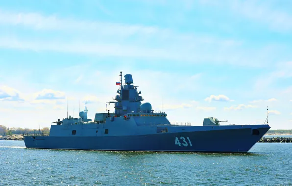 Картинка фрегат, Балтика, Адмирал Касатонов