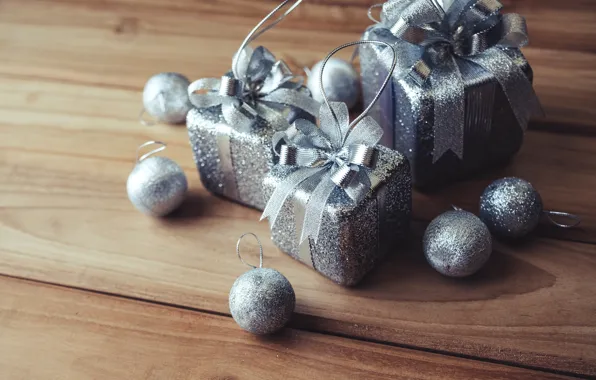 Картинка украшения, шары, Новый Год, Рождество, подарки, Christmas, balls, wood, New Year, gift, decoration, Merry