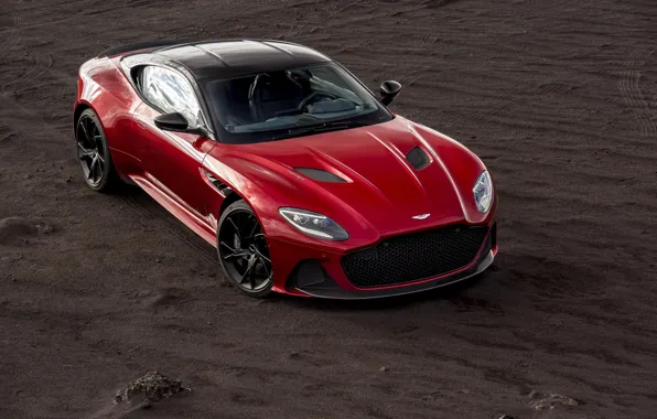 Картинка Aston Martin, DBS, Red, Superleggera, Car, Auto