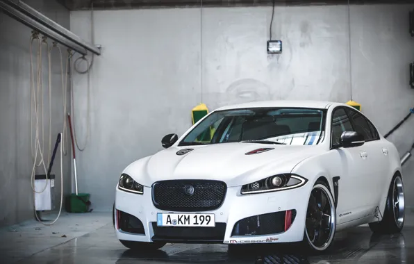 Картинка Jaguar, Front, White, 2M-Designs