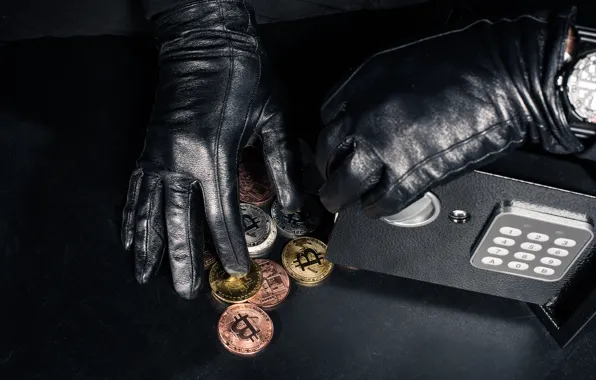 Картинка gloves, coin, bitcoin