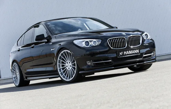 Картинка асфальт, BMW, Hamann, 2010, Gran Turismo, 550i, 5er, F07, 5-series, GT