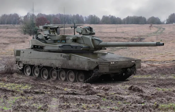 Картинка 2022, Германия + Франция, European Main Battle Tank, Европейский Основной Боевой Танк, EMBT