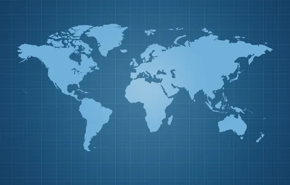 Картинка земля, мир, планета, клетки, материки, карта мира, синий фон, континенты