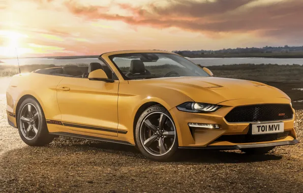 Картинка кабриолет, Convertible, Ford Mustang GT, California Special