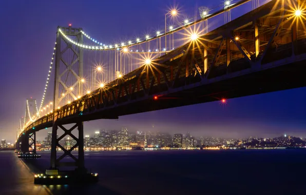 Картинка мост, Сан-Франциско, США, Бэй-Бридж