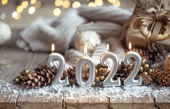 Картинка украшения, свечи, Рождество, Новый год, christmas, new year, vintage, winter, merry, decoration, candle, cozy, 2022