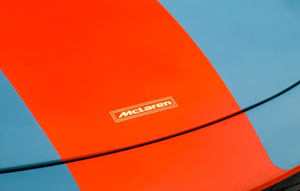 Картинка McLaren, эмблема, 2018, MSO, 675LT, Gulf Racing