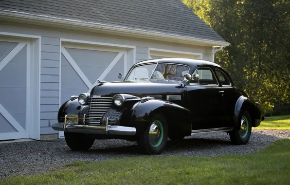 Картинка авто, ретро, Cadillac, Coupe, 1940, Sixty-Two