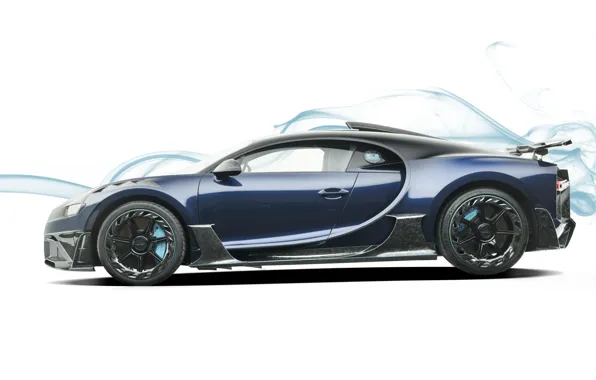 Картинка Bugatti, суперкар, вид сбоку, Mansory, гиперкар, Chiron, 2019, Centuria