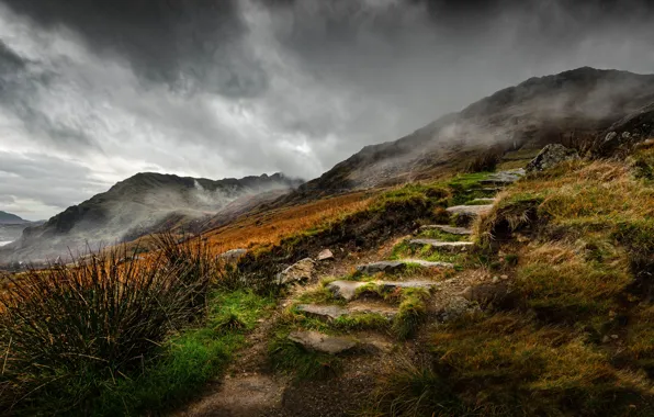 Картинка горы, Уэльс, Snowdonia