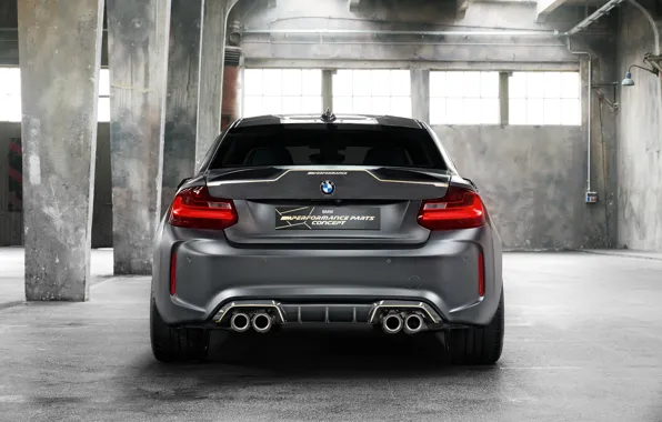 Картинка Concept, вид сзади, 2018, BMW M2, M2 M Performance Parts Concept, M Performance Parts