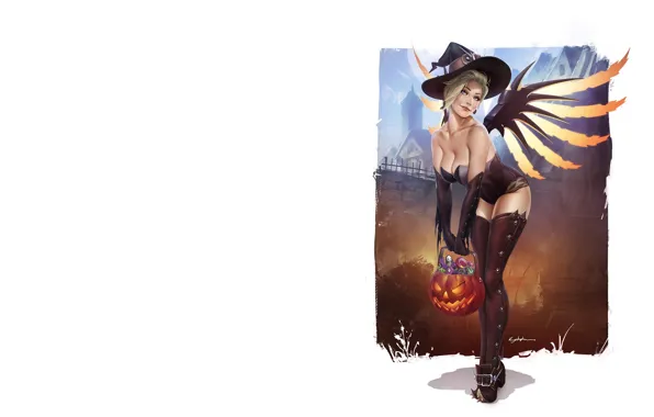 Картинка арт, хэллоуин, Krystopher Decker, Halloween Mercy