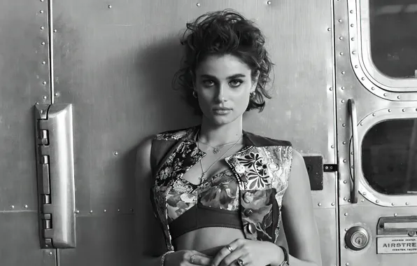 Картинка black&white, black & white, girl, model, beauty, vogue, mexico, Taylor Marie Hill, Taylor Hill
