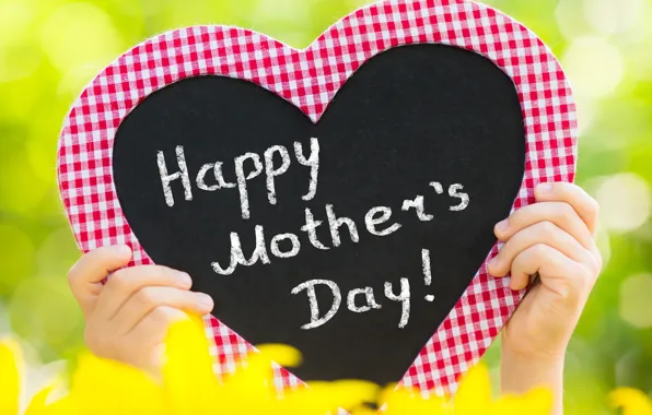 Картинка любовь, сердце, руки, День матери, Mother's Day