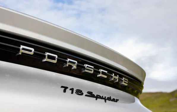 Картинка Porsche, Spyder, Porsche 718, 2019, Porsche 718 ( 982 ) Spyder