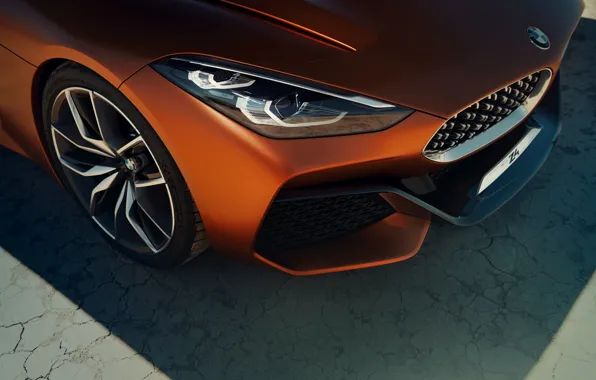 Картинка BMW, перед, родстер, 2017, Z4 Concept
