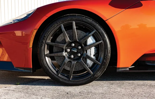 Картинка Ford, колесо, суперкар, Ford GT, 2017, H063, Beryllium Orange