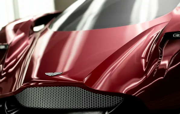 Картинка Aston Martin, Красный, Авто, Машины, Gran Turismo Sport