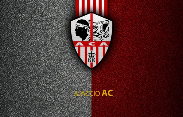 Картинка wallpaper, sport, logo, football, Ligue 1, Ajaccio