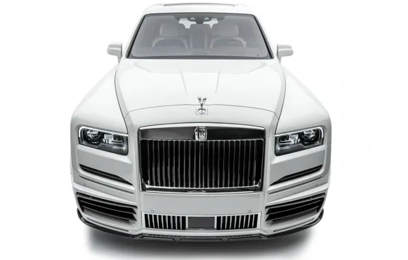 Картинка дизайн, тюнинг, Rolls-Royce, белый фон, роскошь, luxury, Mansory, роллс-ройс, Мансори, люксовый автомобиль, Cullinan, Mansory Wide …