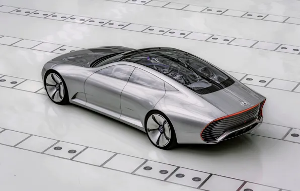 Картинка Mercedes-Benz, гибрид, 2015, Intelligent Aerodynamic Automobile, Concept IAA