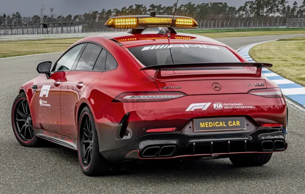 Картинка Medical Car, Mercedes-AMG, 2022, GT 63 S, Mercedes‑AMG GT 63 S F1 Medical Car