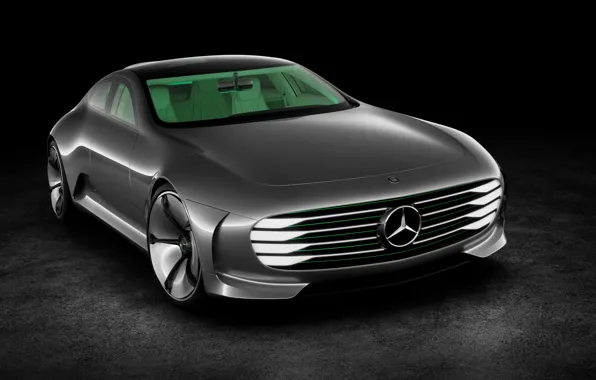 Картинка купе, Mercedes-Benz, концепт, 2015, Intelligent Aerodynamic Automobile, Concept IAA, нижний спойлер переднего бампера