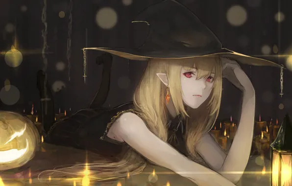 Картинка шляпа, Хеллоуин, ведьма