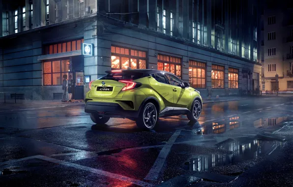 Картинка Toyota, C-HR, 2019, powered by JBL, Neon Lime