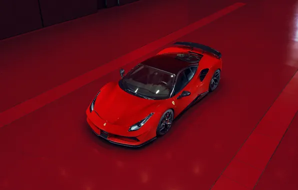 Картинка Ferrari, суперкар, GTB, 2018, 488, Pogea Racing, FPlus Corsa