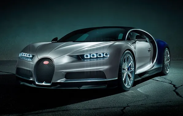 Картинка Bugatti, суперкар, гиперкар, Chiron