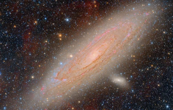 Картинка спиральная, Галактика Андромеды, M31