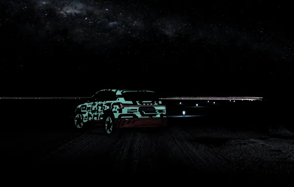 Картинка небо, ночь, Audi, 2018, E-Tron Prototype