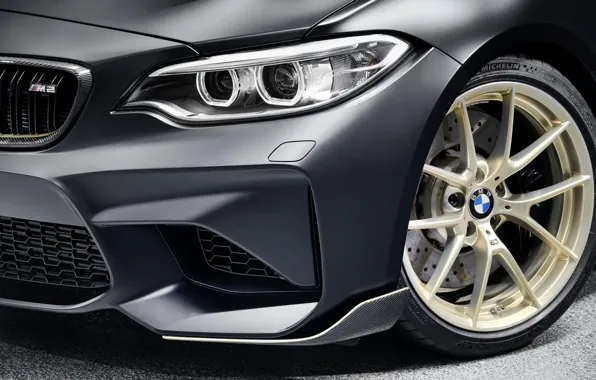 Картинка BMW, 2018, передняя часть, F87, M2, M2 M Performance Parts Concept